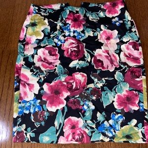 Forever 21 flower skirt